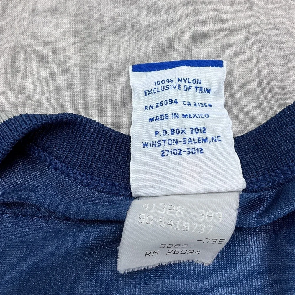 Champion NFL Jersey Mens 48 Blue White COWBOYS 8 TROY AIKMAN Nylon Mesh Football